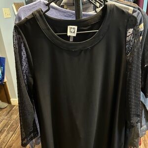 Anne Klein Elegant Black Apparel
